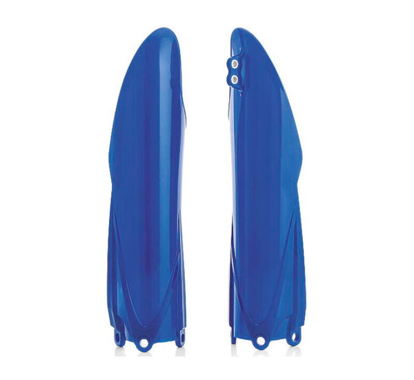 Acerbis Lower Fork Cover Set Blue for 2018+ Yamaha YZ125/YZ250/YZ250F/YZ450F/FX/450FX