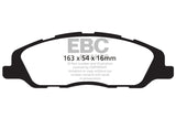 EBC 13-14 Ford Mustang 3.7 (A/T+Performance Pkg) Redstuff Front Brake Pads