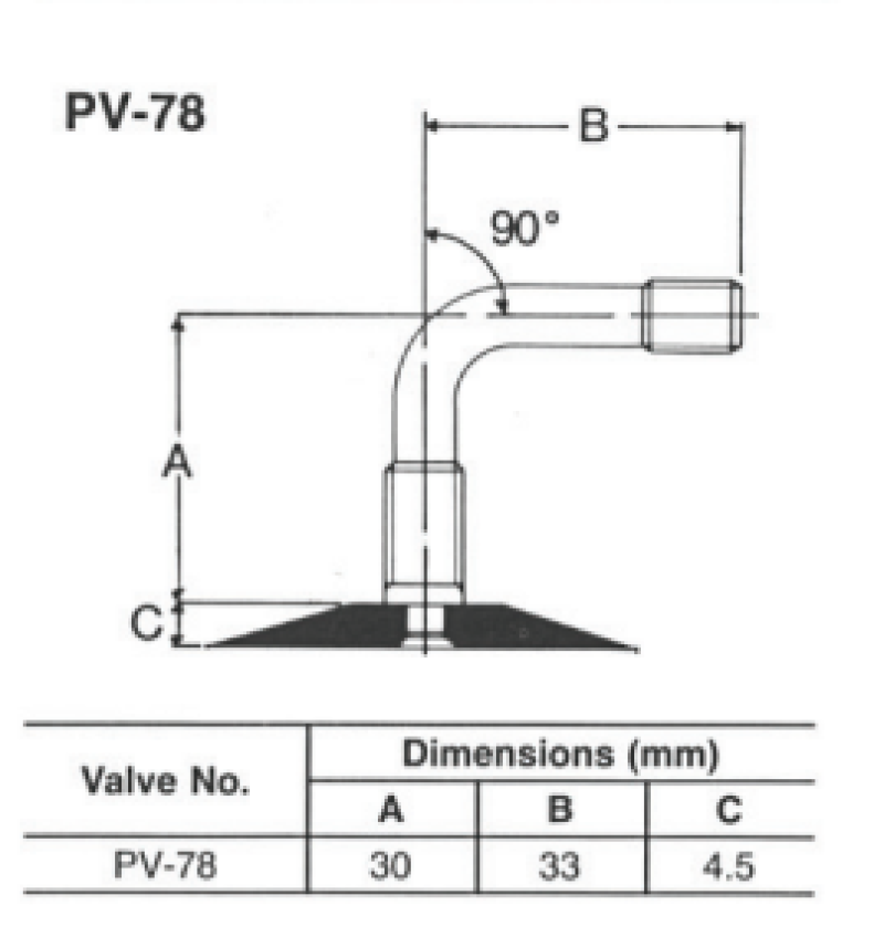 Bridgestone PV78 Tube - 180/70-15 M/C