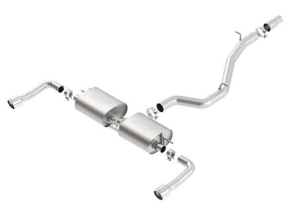 Borla S-Type Cat-Back Exhaust for 2014-2016 Audi A3 Quattro 2.0L Turbo