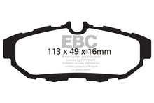 Load image into Gallery viewer, EBC 10-14 Ford Mustang 3.7 Yellowstuff Rear Brake Pads