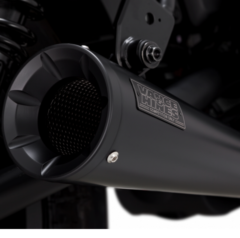 Vance & Hines HONDA 17-20 Rebel S/O Black Slip-On Exhaust