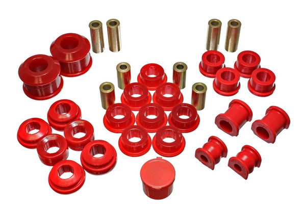 Energy Suspension Hyper-Flex Master Bushing Set for 02-05 Honda Civic Si - Red