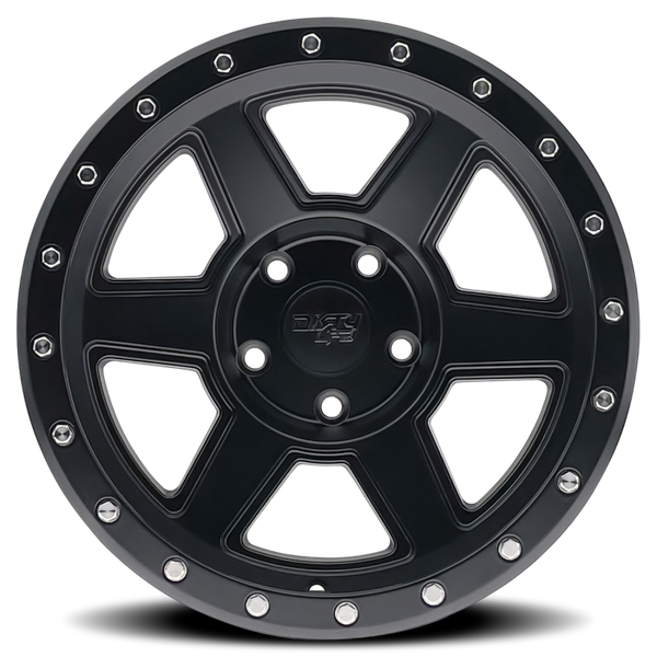 Dirty Life 9315 Compound 17x9 Matte Black Wheel - 6x139.7 BP, -12mm Offset