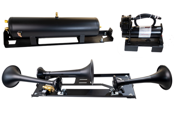 Kleinn 23-24 Ford F-250/ F-350/ F-450 Onboard Air System w/ Model 730 Horns