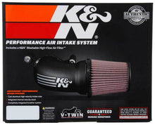 Load image into Gallery viewer, K&amp;N 01-17 Harley Davidson Softail / Dyna FI Performance Air Intake System Silver