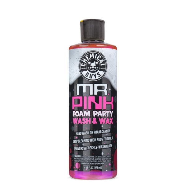 Chemical Guys Mr. Pink Foam Party Vehicle Wash Soap- 16oz