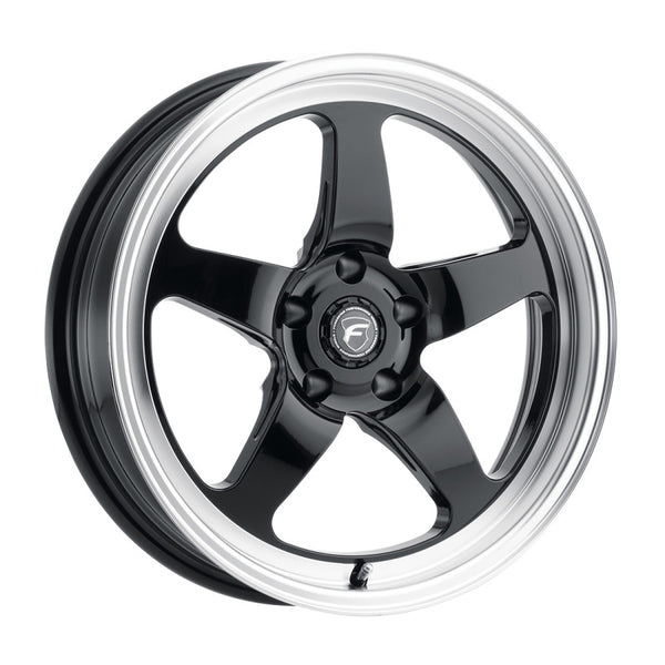 Forgestar D5 Drag 18x5.0 Gloss Black Wheel - 5x114.3 BP, ET-23