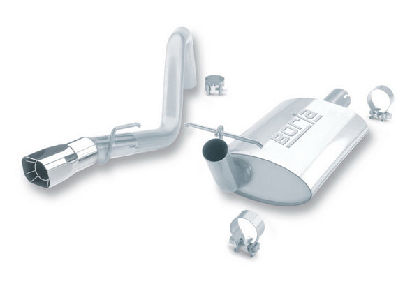 Borla Cat-Back Exhaust for 91-95 Jeep Wrangler YJ 4.0L 6cyl 4WD 2Dr - Right Rear Exit