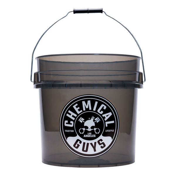 Chemical Guys Heavy Duty Detailing Bucket - Smoked Black (4.5 Gal)