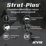 KYB Shocks & Struts Strut-Plus Front Right 12-14 Toyota Camry SE w/2.5L