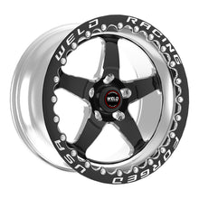 Load image into Gallery viewer, Weld S71 15x10.33 / 5x4.75 BP / 7.5in. BS Black Wheel (Medium Pad) - Black Single Beadlock MT