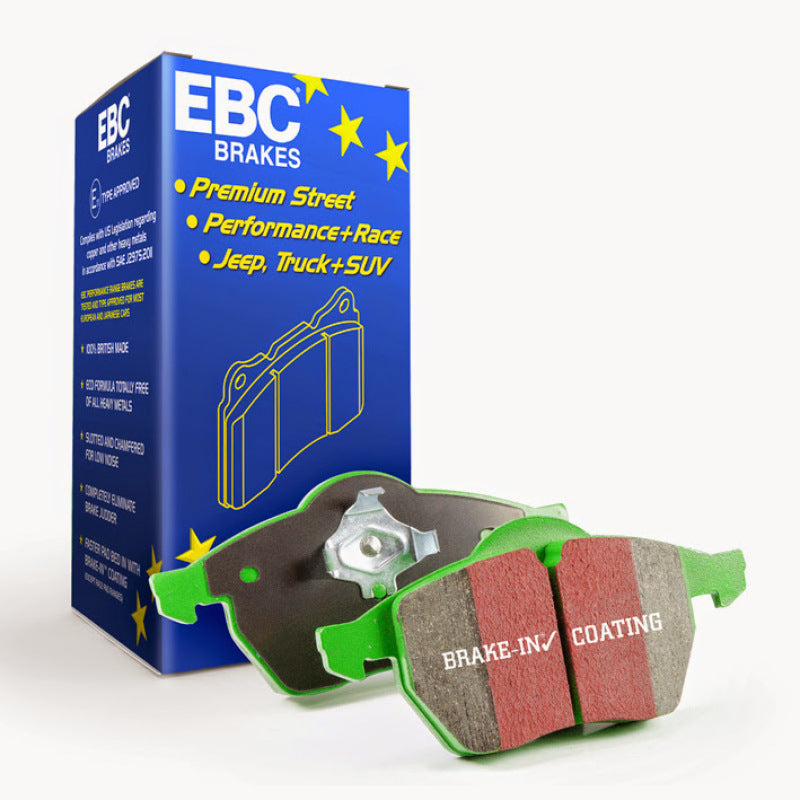 EBC 2016+ Mazda Miata MX-5 / 17-20 Fiat 124 Spider Greenstuff Front Brake Pads