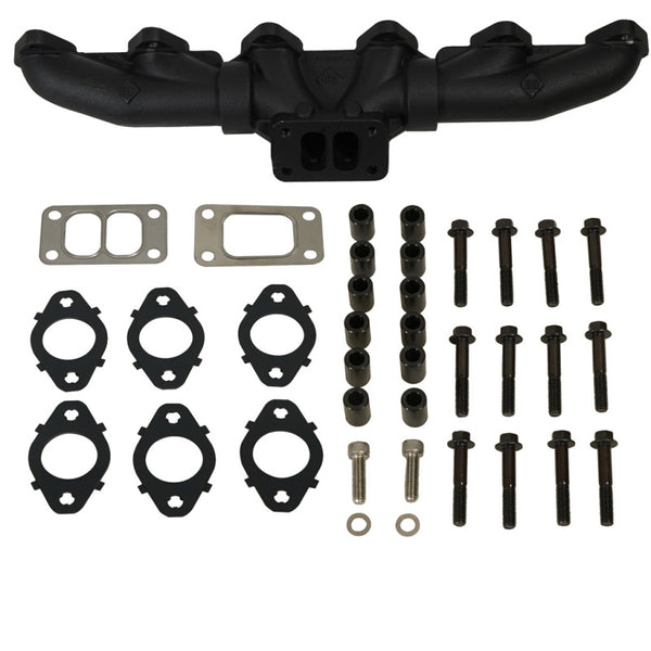 BD Diesel Pulse Exhaust Manifold Kit for 1998.5-2002 Dodge Ram 2500 5.9L 24-Valve Cummins