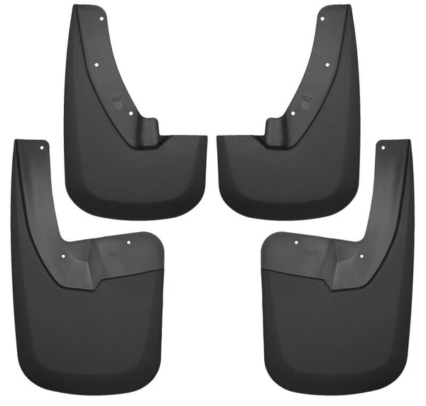 Husky Liners Mud Guards for 2009-2017 Dodge Ram 1500/2500 with OE Fender Flares - Black