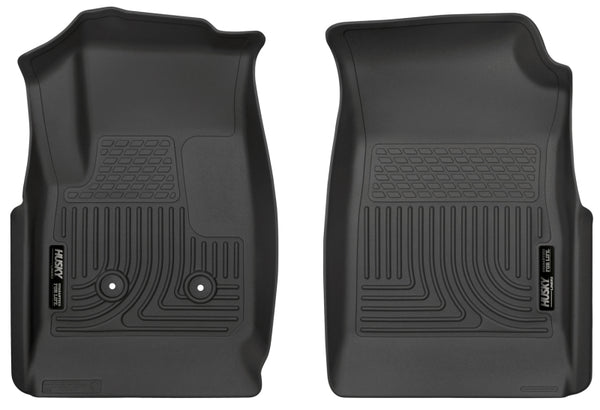 Husky Liners WeatherBeater Front Floor Liner for 2015 Colorado Crew/Extended Cab - Black