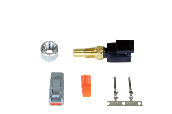 AEM Universal Temperature Sensor Kit 1/8in PTF w/ Deutsch Connector (-40F to 300F)