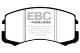 EBC 02-05 Mitsubishi Lancer 2.0 ES Yellowstuff Front Brake Pads