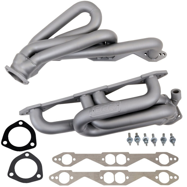 BBK Shorty Tuned Length Exhaust Headers 1-5/8in Titanium Ceramic for 1996-1998 GM Truck/SUV 5.0L 5.7L