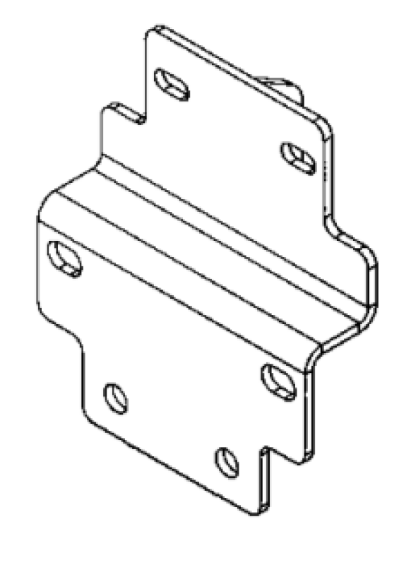 Go Rhino Dominator Extreme Side Steps Brackets for 2015-2020 Ford F-150