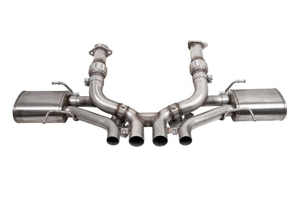 Corsa Valved Cat-Back Exhaust Muffler System for 23-25 Chevrolet Corvette C8 Z06 - 3in (Retains Stock Tips)