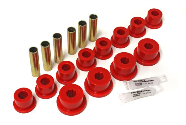 Energy Suspension Suzuki Spring Bushing Kit - Red