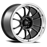 Konig Hypergram 17x8 5x114.3 ET45 Metallic Carbon w/ Machined Lip