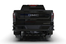 Load image into Gallery viewer, Rally Armor 20-24 GMC Sierra 2500/3500 HD Denali Black Mud Flap w/Metallic Black Logo