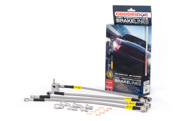 Goodridge Stainless Steel Brake Line Kit for 89-05 Mazda Miata NA/NB