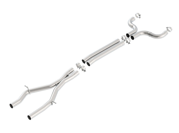 Borla X-Pipe with Mid Pipes for 2016 Camaro SS 6.2L V8