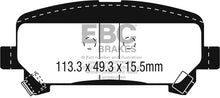 Load image into Gallery viewer, EBC 15+ Chevrolet Colorado 2.5 Greenstuff Rear Brake Pads