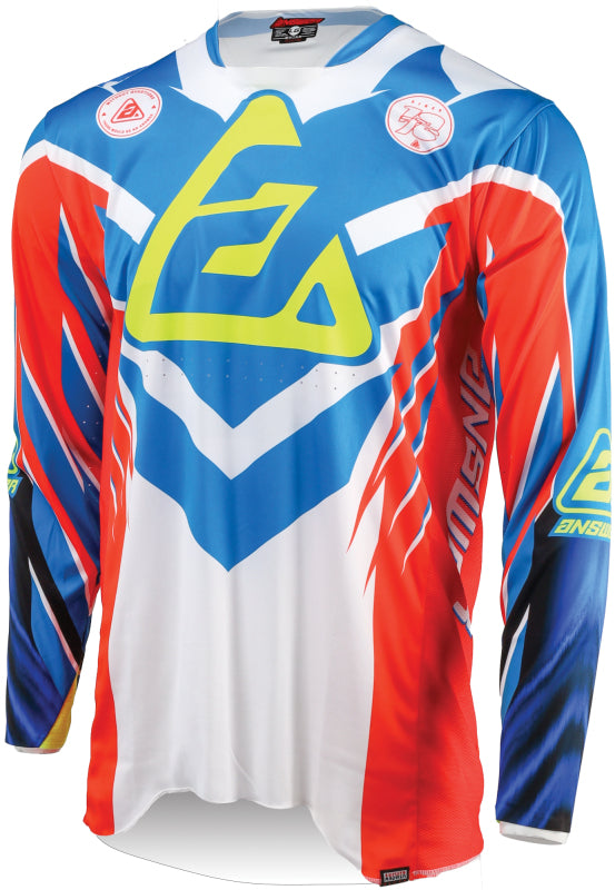 Answer 25 Elite Xotic Jersey Red/White/Blue - Medium