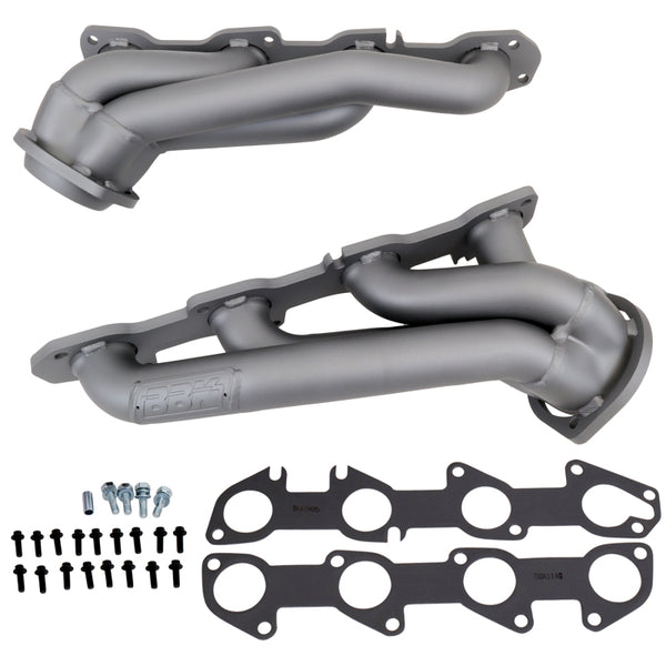 BBK Shorty Exhaust Headers 1-3/4in Titanium Ceramic for 2009-2020 Dodge Challenger 5.7L Hemi