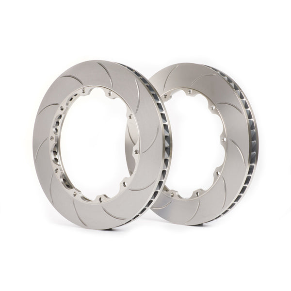 GiroDisc Slotted Front Brake Rotors for 2018+ Subaru WRX STI