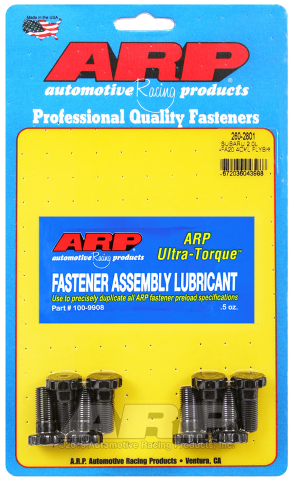 ARP Flywheel Bolt Kit for Subaru 2.0L FA20 4-Cyl