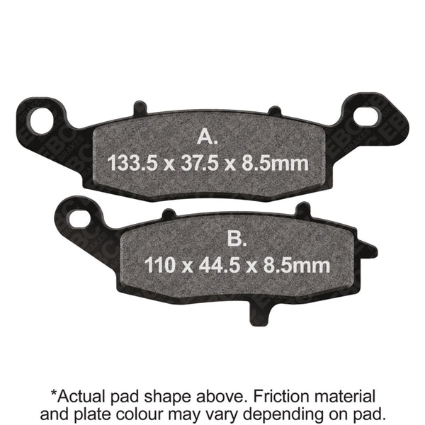 EBC 2004 Kawasaki Z 750 ZR Front Left/Right SXR Brake Pads