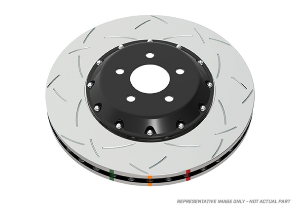 DBA 5000 Series 2-Piece Slotted Brake Rotor for 97-04 Corvette C5/C6