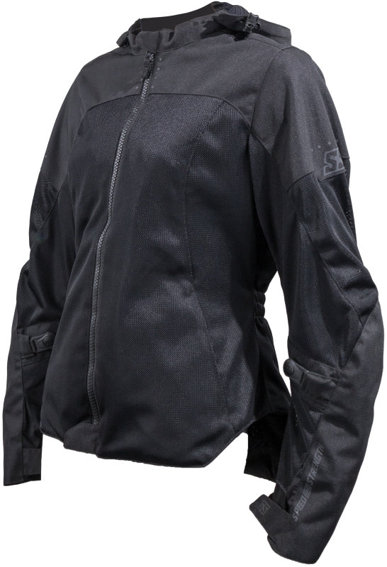 Speed and Strength Starstruck Mesh Jacket Black Womens - 2XL