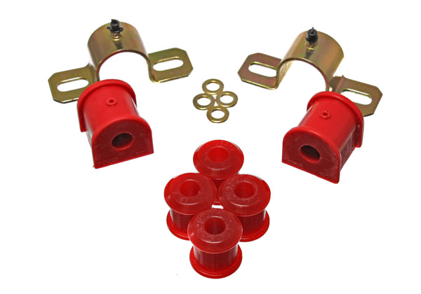 Energy Suspension 16mm Rear Sway Bar Bushing Set for Jeep - Red