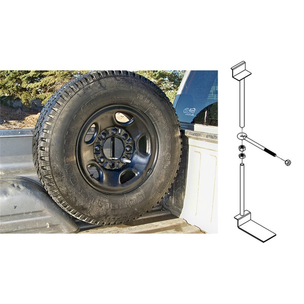 Titan Fuel Tanks Universal Spare Tire Buddy Mounting System