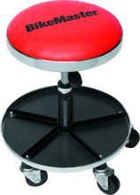 Load image into Gallery viewer, BikeMaster Ultimate Shop Stool w/ Tool Caddy