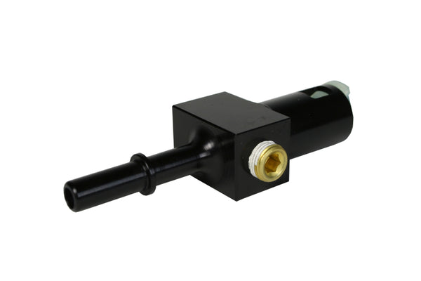 Aeromotive 5/16" Quick Connect Fitting w/ AN-06 Port & 1/8" NPT Gauge Port