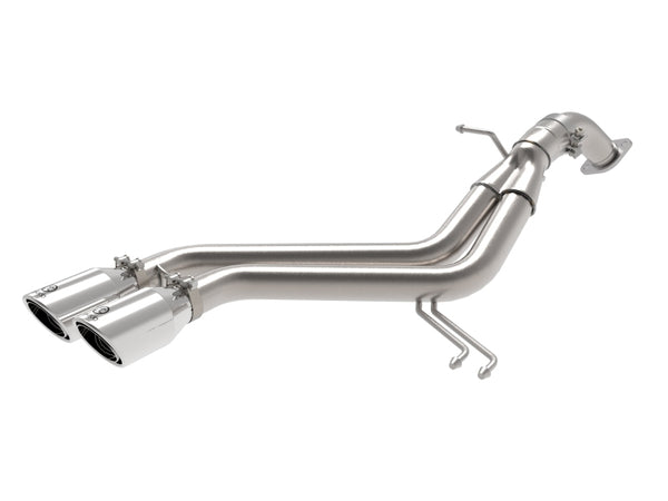 aFe Takeda Axle-Back Exhaust for 13-17 Hyundai Veloster L4-1.6L - 304 SS with Polished Tips