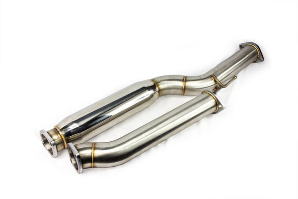 ISR Performance GT Single Catback Exhaust for 2009+ Hyundai Genesis Coupe 2.0T - Burnt Tips