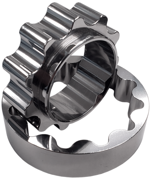 Boundary Nissan VQ 3.5L/3.7L VHR Oil Pump Assembly with Billet Back Plate