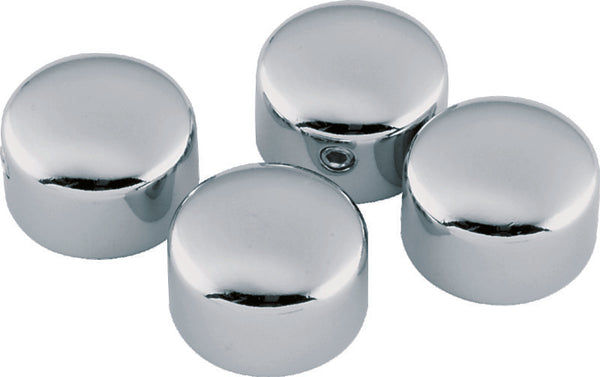 Bikers Choice Chrome Head Bolt Cover Set  Evolution & Twin Cam