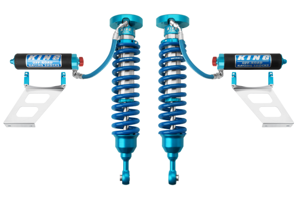 King Shocks 2007+ Toyota Tundra 2.5 Dia Front Coilover w/Remote Reservoir w/Adjuster (Pair)