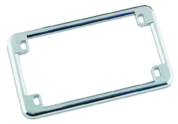 Bikers Choice Chrome Custom Licence Plate Frame (6 3/4 x 3 3/4in)