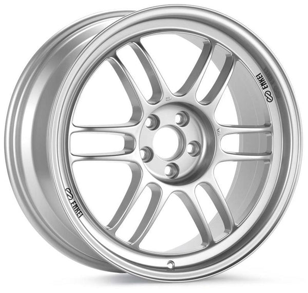 Enkei RPF1 16x8 5x114.3 38mm Offset 73mm Bore Diameter Silver Wheel