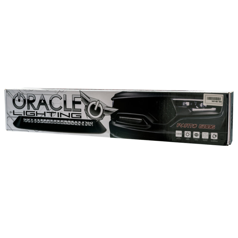 ORACLE Lighting 19-22 RAM Rebel/TRX Front Bumper Flush LED Light Bar System - White SEE WARRANTY